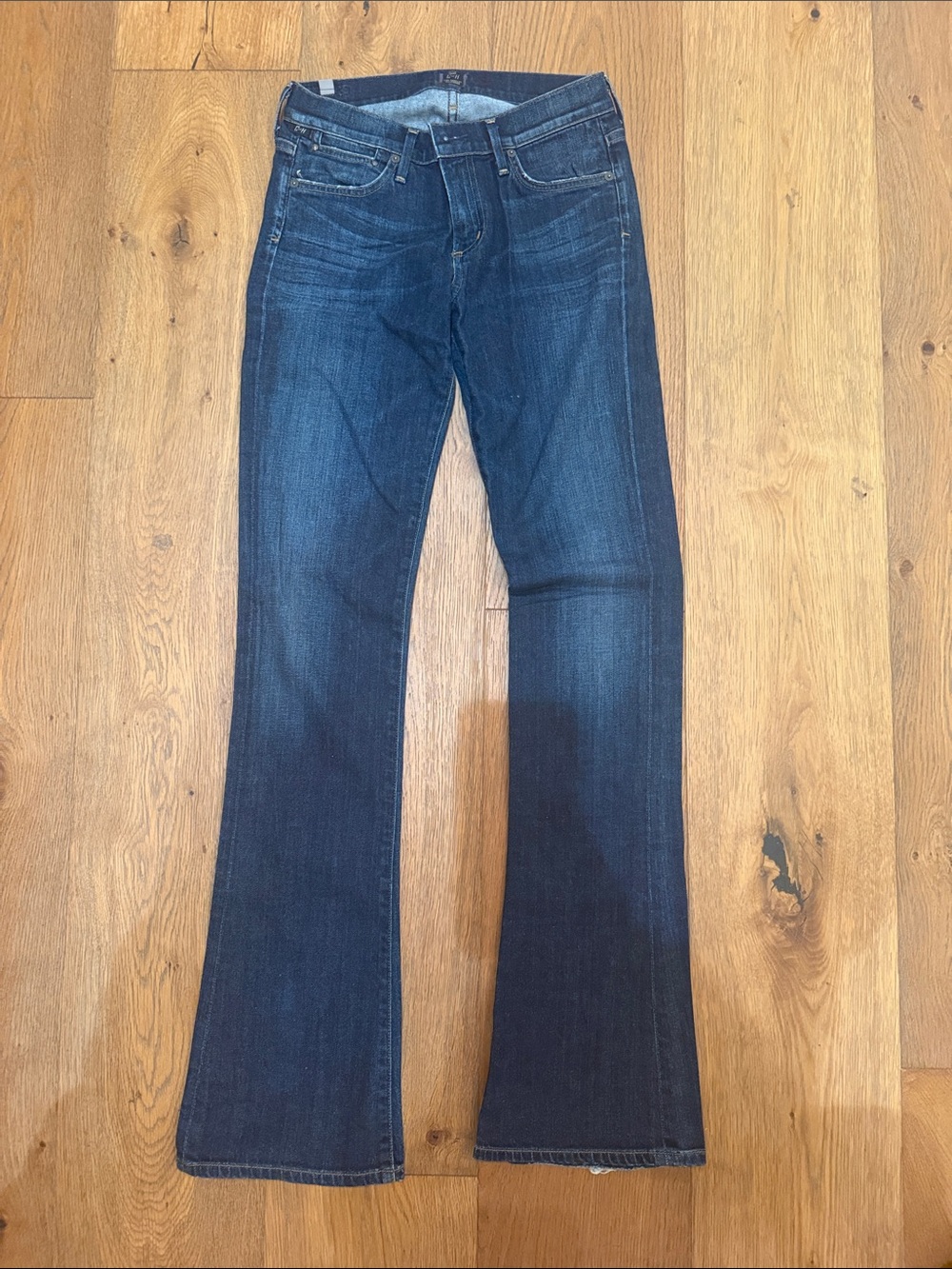Citizens Of Humanity Dark Blue Flare Jeans